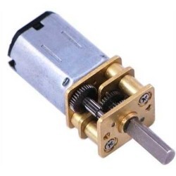 6 V 350 RPM Redüktörlü Mikro DC Motor - Robotistan