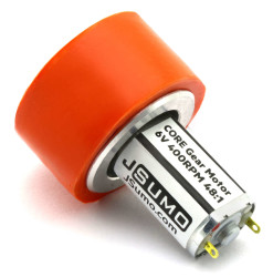 6V 400 RPM Jsumo Core DC Motor - High Torque - 3