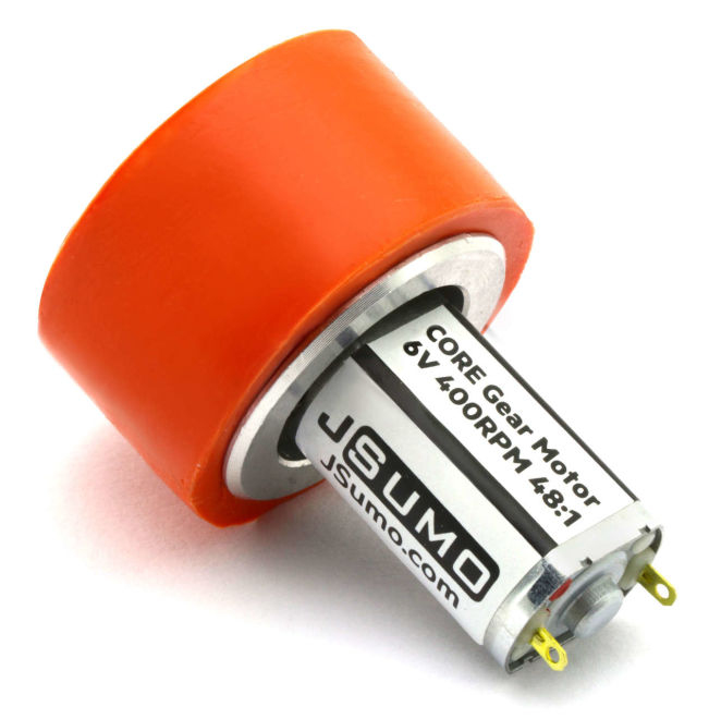 6V 400 RPM Jsumo Core DC Motor - Yüksek Torklu - 3