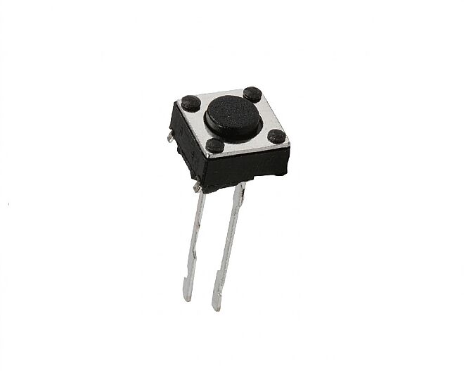 6x6 2 Pin Push Button - 1