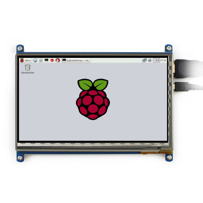 WaveShare 7 Inch HDMI Kapasitif Dokunmatik LCD Ekran - 1024x600 (C) - 1