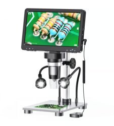 7 Inç 1200X USB 12MP Dijital Mikroskop - Ledli - 1