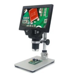 7 Inch 1200X USB 12MP Digital Microscope - Without LED - 2