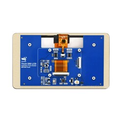 7-inch Capacitive Panel Display Module for Raspberry Pi - 800×480 Pixels - DSI Interface - 3
