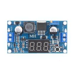 7-Segment Adjustable 4A Voltage Regulator Board (Step-Up) - 3