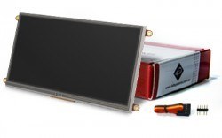 7.0 Inch Arduino ve Raspberry Uyumlu Dokunmatik LCD Ekran - uLCD-70DT - Touch LCD Display - 4D Systems