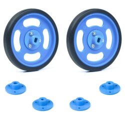 70×11 mm Snap-On Wheel Set - 4