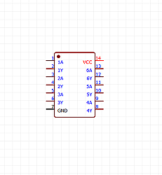 74HC14 - SOP-14 - 2