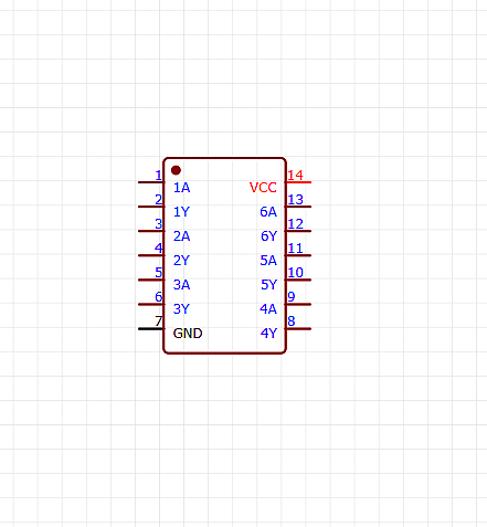 74HC14 - SOP-14 - 2