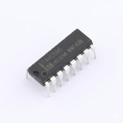 74HC595N 8 Bit Seri Kayıt (Shift Register) Entegresi - Hgsemi