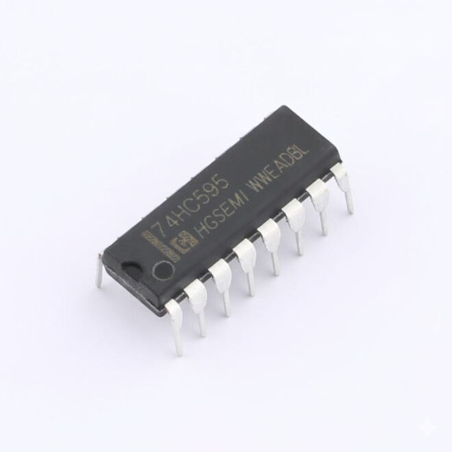 74HC595N 8 Bit Seri Kayıt (Shift Register) Entegresi - 1