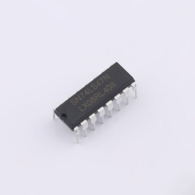 74LS47 DIP-16 BCD’den 7 Segment’e Ortak Anot LED Sürücü Entegresi - 1