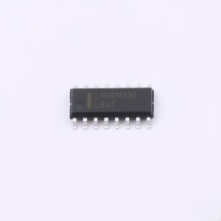 74LS47 SOP-16 BCD to 7-Segment Common Anode LED Driver IC - lingxingic