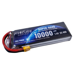 7.4V 2S Lipo Pil-Batarya 10000mAh 40C - 1