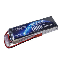 7,4V Lipo Battery 1800mAh 40C - ProFuse