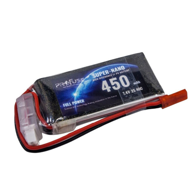 7,4V Lipo Battery 450mAh 40C - 1