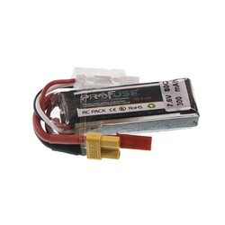 7.6 V 2S Lipo Battery 300 mAh 80C - Micro Drone Battery 