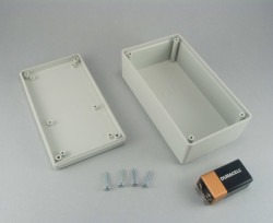 76x136x50 Handheld Enclosure (Black) - 2