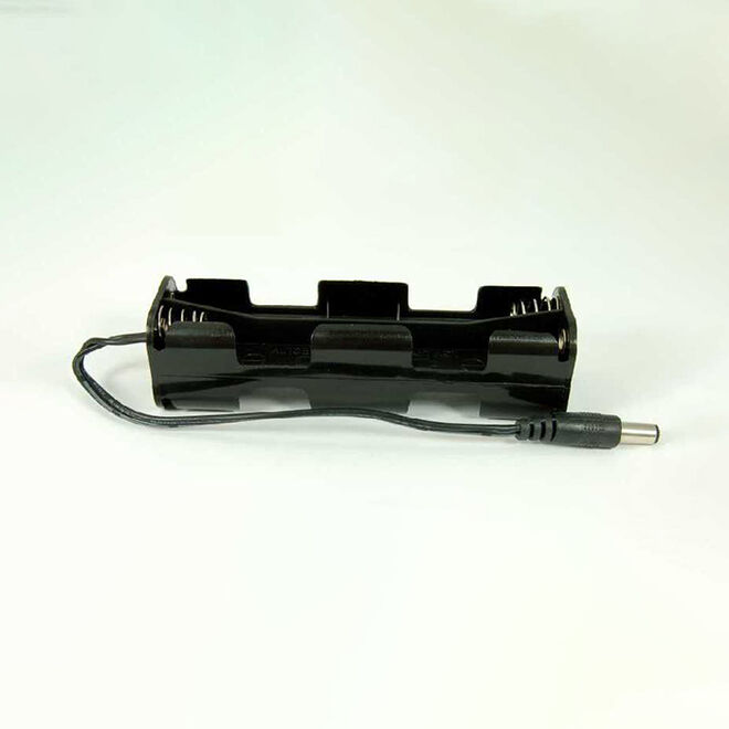 8-AA Battery Housing (Double Sided and Barrel Jack Output) - 1