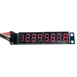 8 Character 7 Segment SPI Display - 3