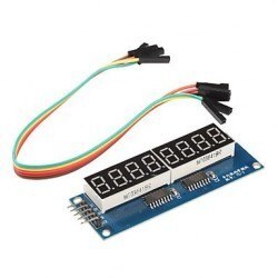 8 Karakter 7 Segment Seri Display - Robotistan