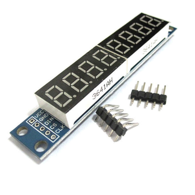 8 Karakter 7 Segment SPI Display - 1