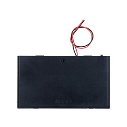 8'li AA Pil Yuvası (Kapaklı ve Switchli) - Pil Yatağı - 1
