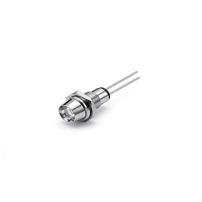 8mm Metal LED Yuvası 5mm LED İçin - 1