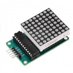 8x8 Kırmızı Dot Matrix Board - 2