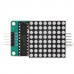 8x8 Kırmızı Dot Matrix Board - 4