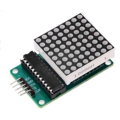 8x8 Red Dot Matrix Board - 2