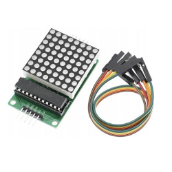 8x8 Red Dot Matrix Board - Robotistan