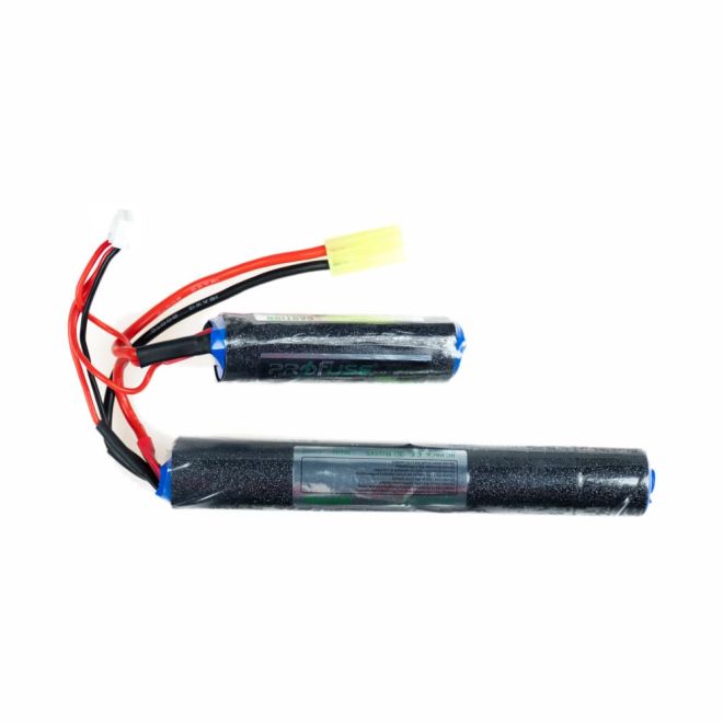 9,6V Airsoft LiFe Batterry 1500mAh 15C - (18x65 + 18x130) - 1
