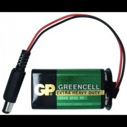 9 V Pil Barrel Dönüştürücü Kablo - 9 V to DC Barrel Adapter - 3