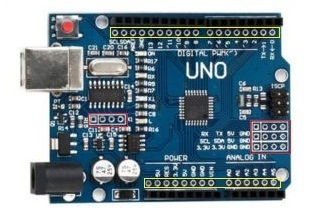 CH340 UNO ekstra pinler
