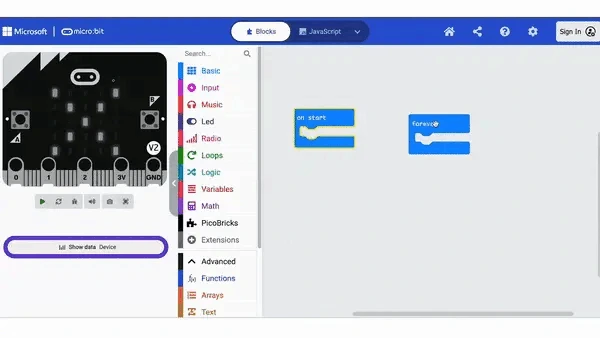 micro:bit gif