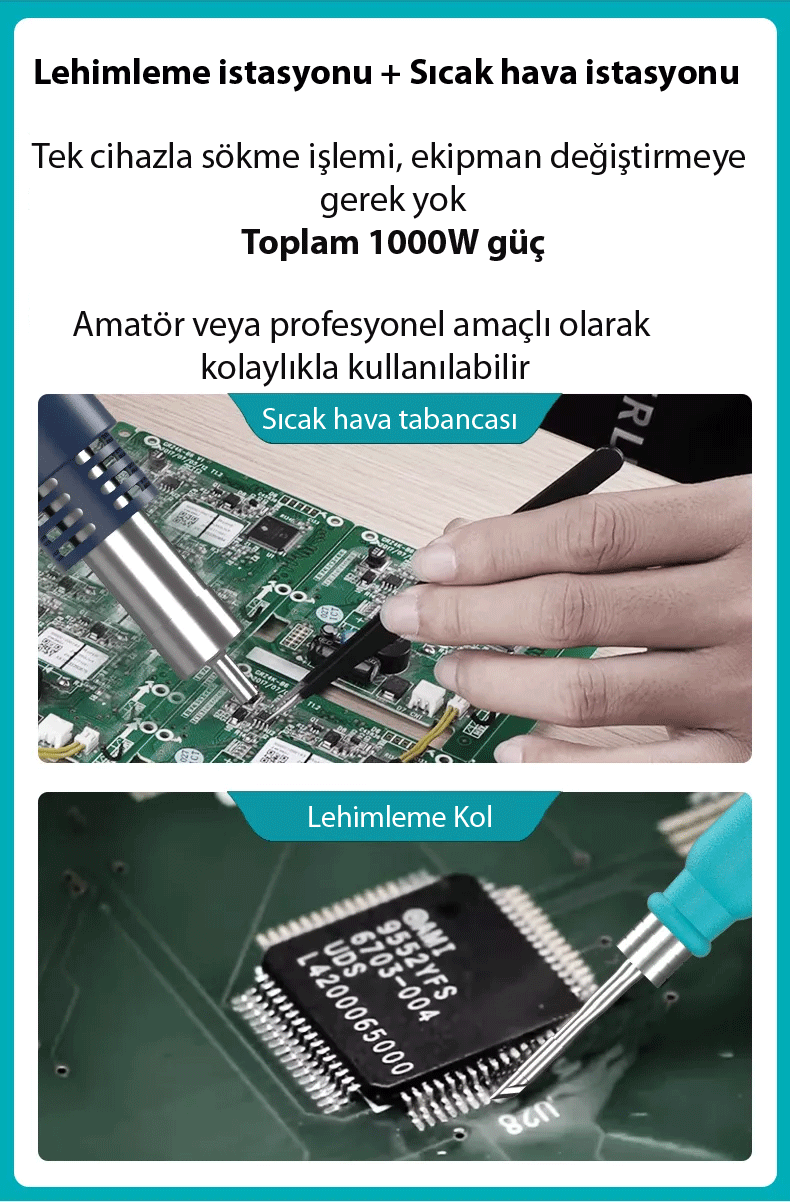 Bakon 852MX Intelligent 2in1 Station