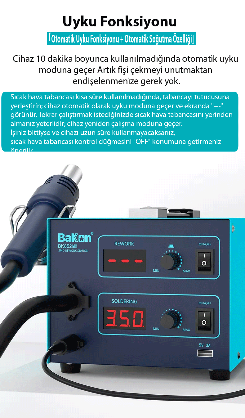 Bakon 852MX Airflow System