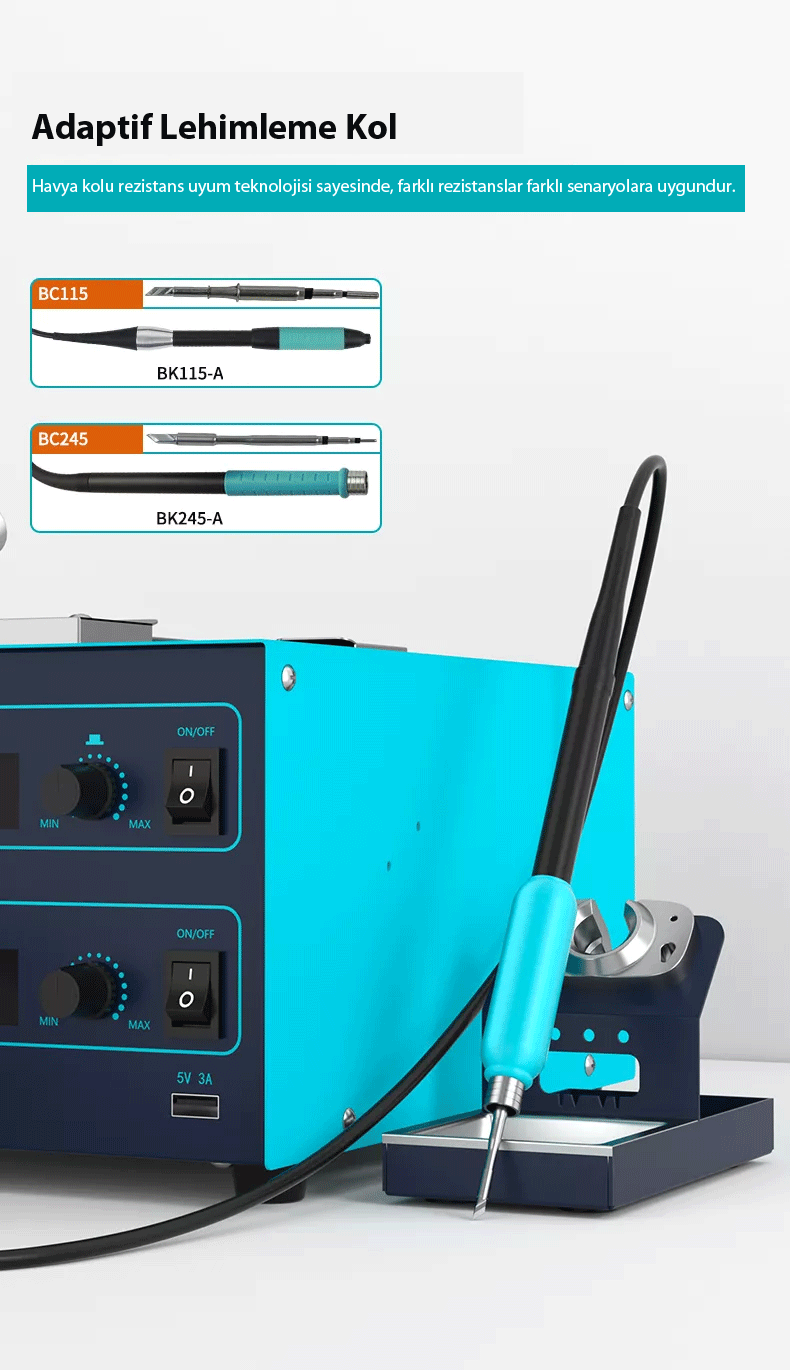 Bakon 852MX Usage Example