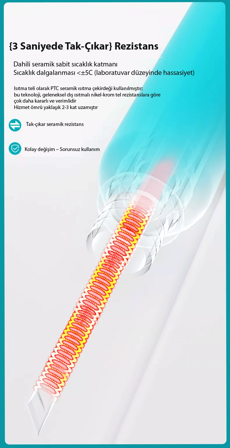 Bakon 852MX Soldering Tips