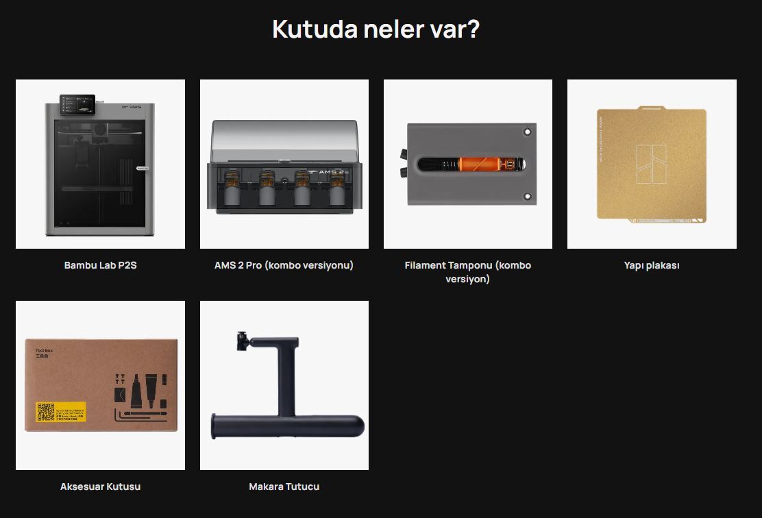 BambuLab P2S Combo 1