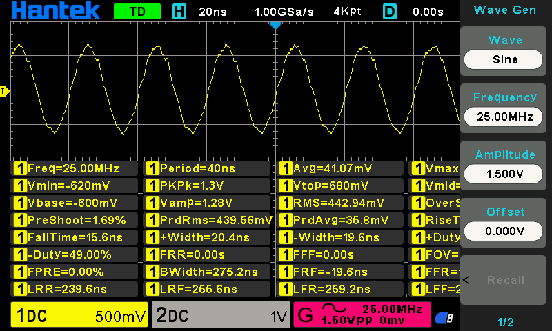 Hantek DSO2D15 Oscilloscope