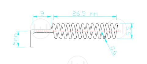 Antenna Home AH1G.301 433MHz Yay DIP Anten
