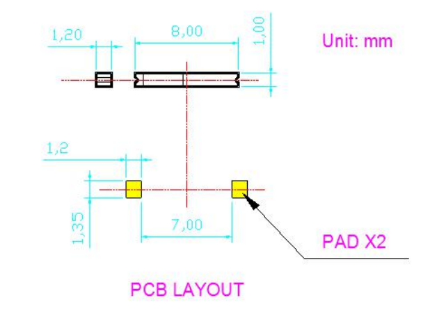 Antenna Home AH2G.303 2.4GHz IPX Bakır Anten