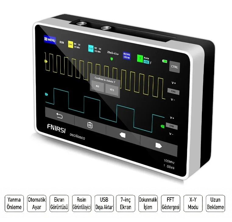 Fnirsi 1013D Tablet Oscilloscope Image 1
