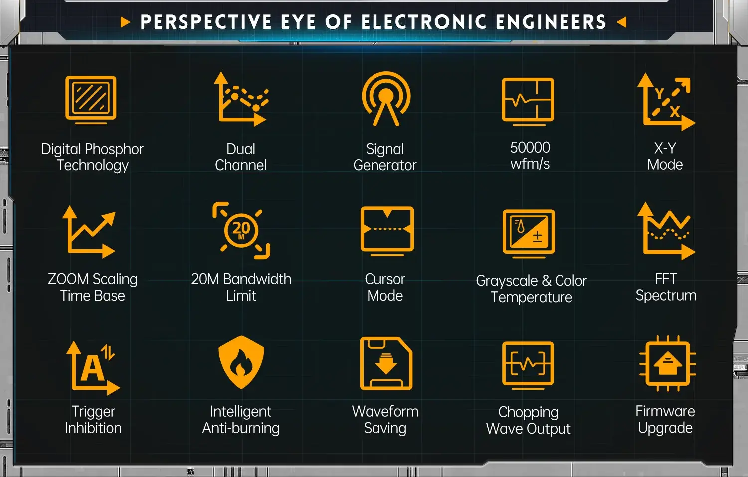 Fnirsi DPOX180H Digital Phosphor Oscilloscope