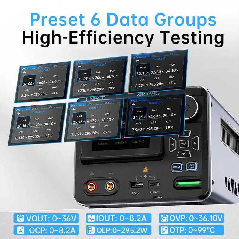 Fnirsi IPS3608 DC Power Supply Image 2