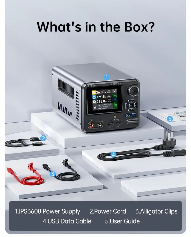 Fnirsi IPS3608 DC Power Supply Image 3