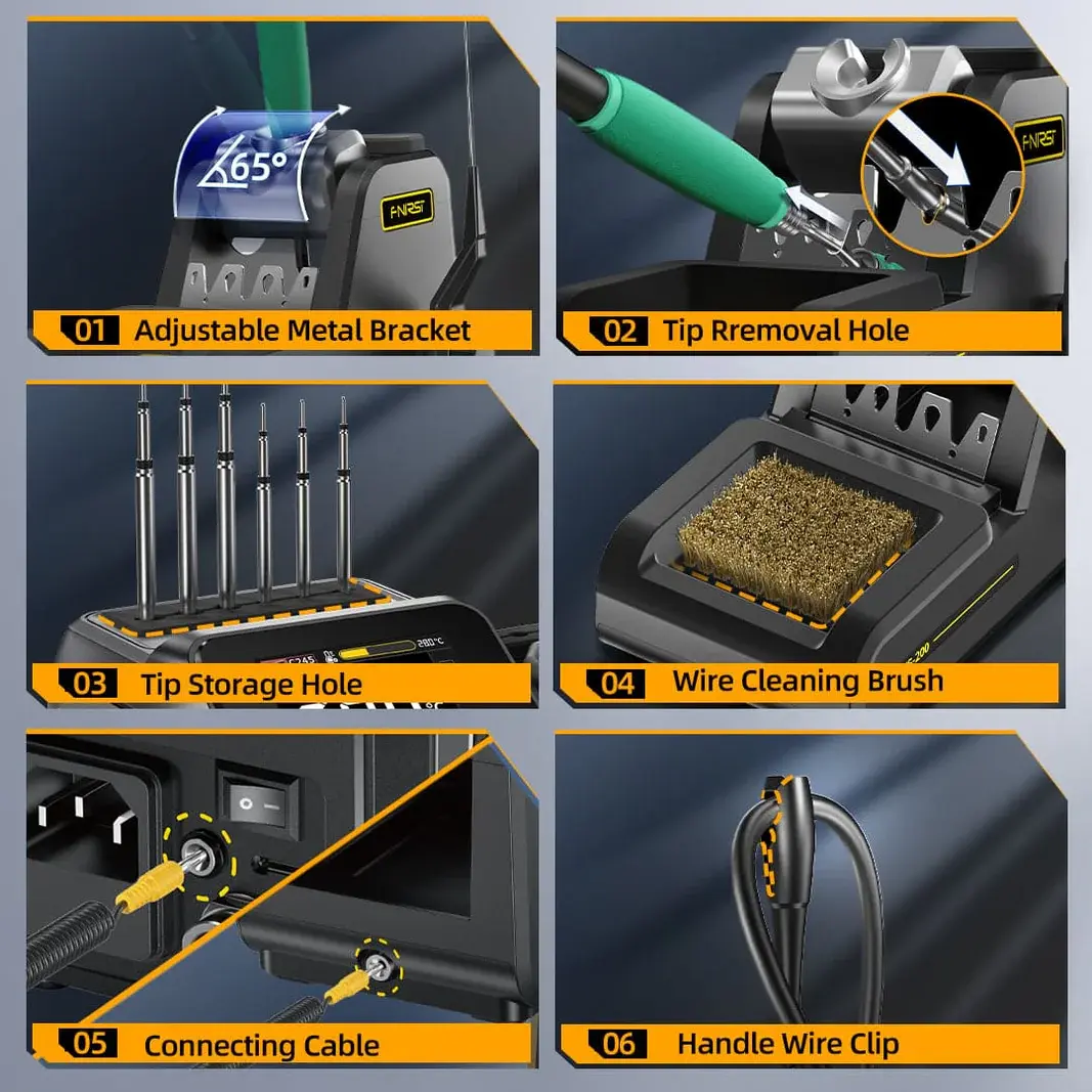 Fnirsi DWS-200 Max Precision Digital Soldering Station