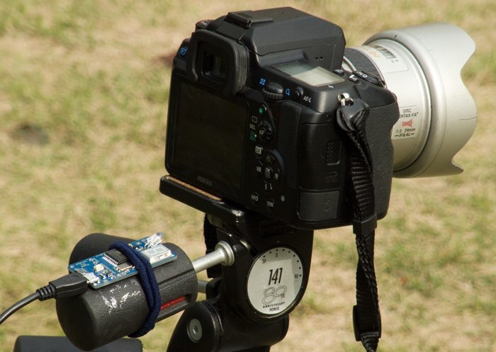 dslr universal uzaktan kumanda modülü örnek uygulama